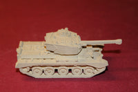 1/87TH SCALE  3D PRINTED WW II BRITISH COMET TANK, 77MM HV GUN
