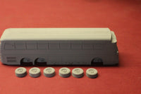 1/87TH SCALE  3D PRINTED HO SCALE 3D PRINTED 1972 EAGLE 05 TRAILWAYS BUS