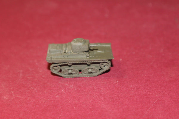 1/72ND SCALE  3D PRINTED WW II RUSSIAN T-37A AMPHIBIOUS LIGHT TANK