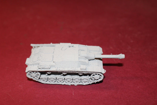 1/87TH SCALE 3D PRINTED WW II GERMANY STUG 3C 75MM GUN