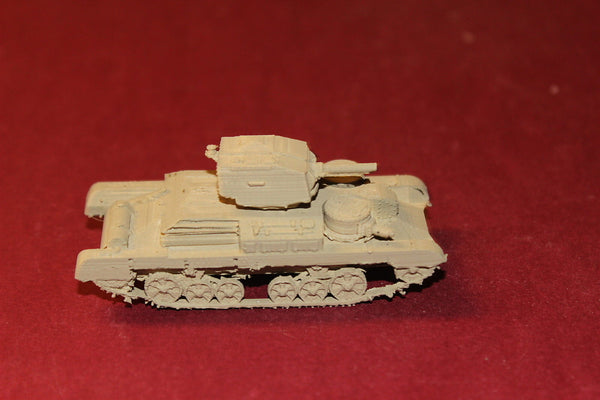 WW II BRITISH CRUISER MK I WITH SANDSHIELDS LIGHT TANK