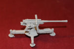 1/72ND SCALE  3D PRINTED WW II RUSSIAN 85 MM AIR DEFENSE GUN DEPLOYED