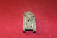 1/72ND SCALE 3D PRINTED WW II FRENCH RENAULT FT-17 LIGHT TANK