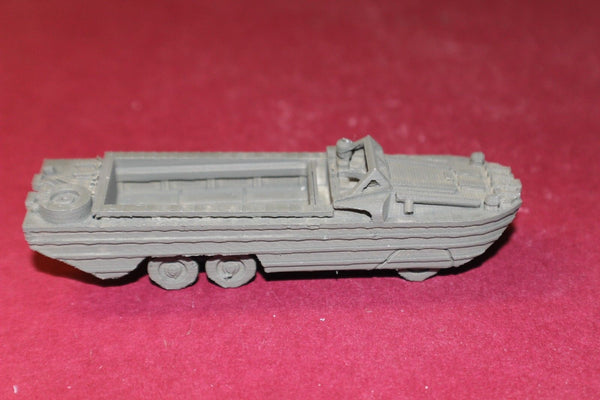 1/87TH SCALE  3D PRINTED WW II U. S. ARMY DUKW SIX-WHEELDRIVE OPEN AMPHIBIOUS