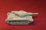 1/72ND SCALE 3D PRINTED WW II BRITISH VALENTINE XI 6 PDR WTURRET MG