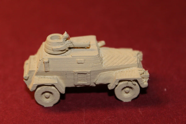 1/72ND SCALE  3D PRINTED WW II BRITISH HUMBER LIGHT RECONNAISSANCE CAR