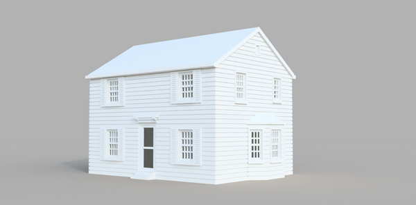 1/160TH N SCALE BUILDING 3D PRINTED KIT 199 E 5TH ST GENOA OHIO