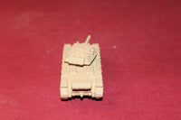 1/72ND SCALE 3D PRINTED WW II BRITISH CRUSADER II WITH MACHINE GUN