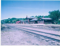 1-160TH N SCALE 3D PRINTED CHICAGO, BURLINGTON AND QUINCY DEPOT, SAVANNAH, ILLINOIS
